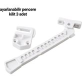 Cam Emniyet Kilidi 3lü - Çok Renkli