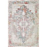 Çam Halı Gloria TD674 Multi Klasik Desen Dokuma Saçaklı Kilim