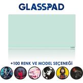 Cam Mouse Pad - Mint - Premium Temperli Cam - 80X40 cm [large]