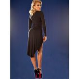 Çamaşır Kenti B101206 Gecelik Tanga Takım - Siyah - L - XL