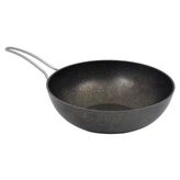 Campout 28 cm Granit Döküm Wok Tava