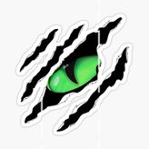 Canavar Pençe Araba Oto Sticker Yapıştırma 19 Cm B