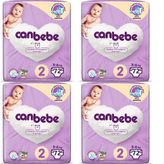 Canbebe No:2 Mini 288 Adet Bebek Bezi