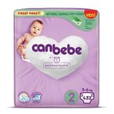 Canbebe No:2 Mini 432 Adet Bebek Bezi