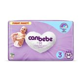 Canbebe No:3 Midi 68 Adet Bebek Bezi