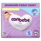 Canbebe No:5 Junior 88 Adet Bebek Bezi