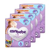 Canbebe No:6 XLarge 96 Adet Bebek Bezi