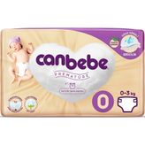 Canbebe Prematüre No:0 Bebek Bezi
