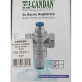 Candan 3/4 Rekorsuz Su Basınç Regülatörü