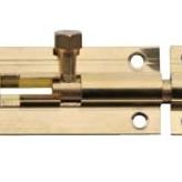 Canex Sarı 10 cm Pirinç Sürgü