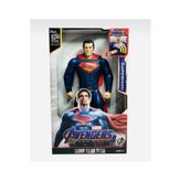 Cango Superman Aksiyon Figür Oyuncak Sesli ışıklı 30Cm