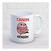 Canım Kendim İki Tarafı Baskılı Kupa