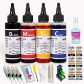 Canon E404 E414 E464 E474 E484 Siyah Kartuş Dolum Seti