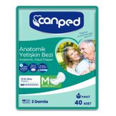 Canped M Beden 40 Adet Anatomik Hasta Bezi