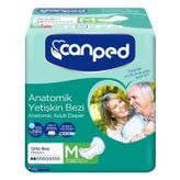 Canped Orta 4x10 Adet Anatomik Hasta Bezi