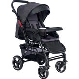 Cansın Mini Active Plus Siyah Çift Yönlü Bebek Arabası- Antrasit 98244-2
