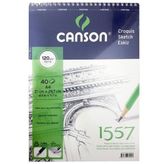 Canson 1557 120 gr 40 Yaprak A4 Eskiz Defteri