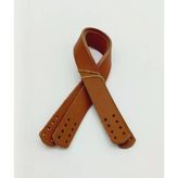 Çanta Aksesuar 35X2 Cm Gerçek Deri Çift Sap Taba Renk
