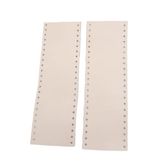 Çanta Aksesuar Bej Gerçek Deri Tutma Sapı 18X6 Cm Simit Sap