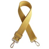 Çanta Aksesuar Pamuklu Kolon 120X4 Cm Light Gold Metal Hardal Sarı