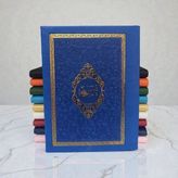 Çanta Boy Termoderi Kapaklı 128 Sayfa Yasin Saks Mavi