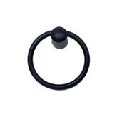cantek Siyah Halka Kulp 6 Cm ( 4 Adet )