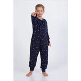 Cantoy Erkek Çocuk Uyku Tulumu Kalın Elyaf Dolgulu Premium Kalite 2.5 Tog - Lacivert - 3 Yaş