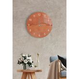 Çap 27Cm - Model 58 - Dekoratif Cam Duvar Saati