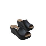 Capone 6145 Kadın Platform V Toka Terlik