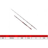 Captain 1498 150 gr Atar Shirasu Boat 2 Parça Solid Tekne Kamışı