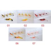 Captain 3062 Silikon Karides 5.5cm Suni Yem 5'li Kutu