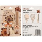 Capybara Ayna Tarak Set - Çok Renkli