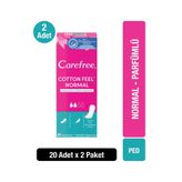 Carefree Refresh Breathable-Fresh Günlük Ped 20'li x2
