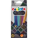 Carioca 12'li Metalik Kuru Boya