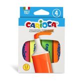Carioca 4'lü Fosforlu Kalem Seti