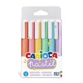 Carioca 6'lı Pastel Renk İşaretleme Kalemi