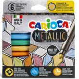 Carıoca Metalık Kecelı Kalem 6 Li