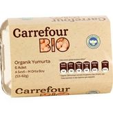 Carrefour 6'lı Organik Yumurta