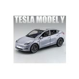 Carstore Tesla Model Y 1:24 Silver Gri Maket Araba