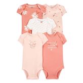 Carter's Kız Bebek Kısa Kollu 5'li Body