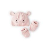 Carter's Kız Bebek Pembe Şapka-Ayakkabı