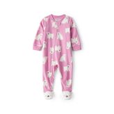 Carter's Kız Çocuk Kırmızı Polar Tulum