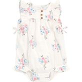 Carter's Kız Çocuk Kısa Tulum - Ekru - 1,5 Yaş
