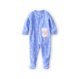 Carter's Kız Çocuk Mavi Polar Tulum
