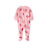 Carter's Kız Çocuk Pembe Polar Tulum