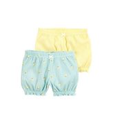 Carter's Layette Kız Bebek 2'li Şort