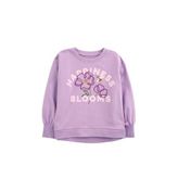 Carter's Mor Uzun Kollu Kız Çocuk Sweatshirt