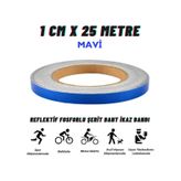 Carub BR2405104 Hk 1 cm x25 mt Mavi Fosfor Bant