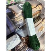 casalinghi Koyu Yeşil Saten Kurdele 10 Metre x 1 cm Çift Taraflı Parlak Kurdele, Hediye Paketi, Çiçek Buketi ve Organizasyon İçin Kurdela