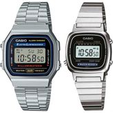 Casio A168WA-1WDF - LA670WA-1DF Çift Kol Saati